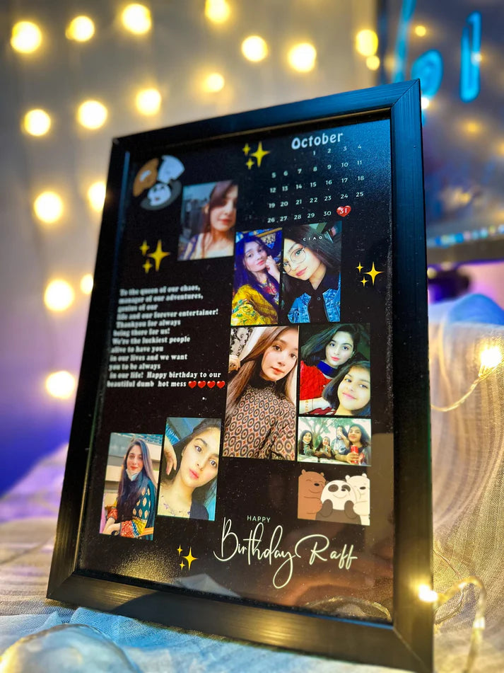 Customize Birthday Frame