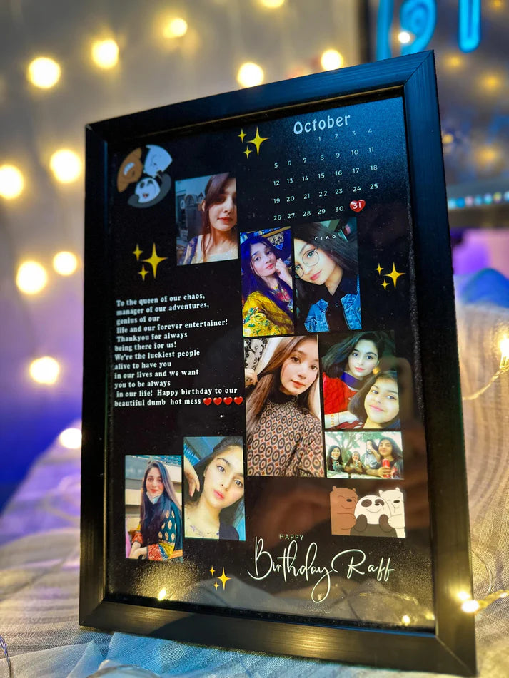 Customize Birthday Frame